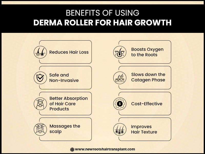 8 Benefits of Using Derma Roller for Hair Growth (Must Try) (2023)